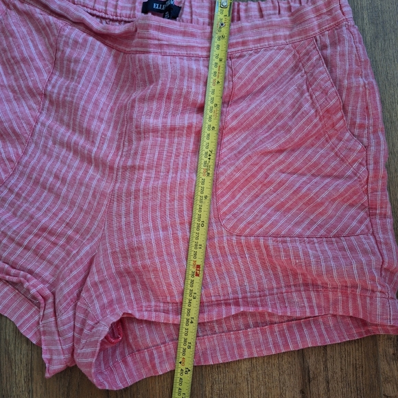 ⭐️ 3/$20 Ellen Tracy Linen Shorts Sz Large - Picture 2 of 7